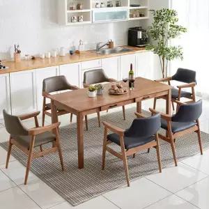 이스테지아 원목 6인 식탁 세트 (안단테)