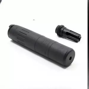 스프레이페인트샌드컬러 소음기14mm 역나사 세트 M4 2000 AAC