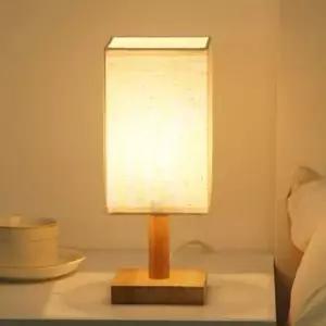 코지우드무선터치테이블사각스탠드LED무드등 BWJ564W9