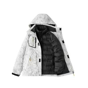 남성 세트 퍼 보드복 점프수트 스노우보드복 방풍 방한복