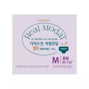 디어스킨 리얼모달 입는오버나이트 4팩 번들 2종 택1