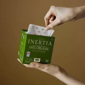 이너시아 더 퍼펙션 생리대 2종 택 1(중형 14P/대형 12P)