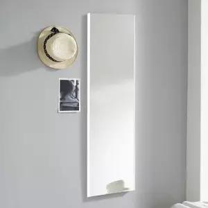 옷장 MC303 슬림 틈새 벽걸이 현관 전신거울 화이트 WFLNVQJ