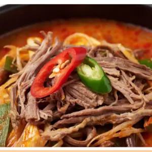 금강만두 육개장 630g x 4봉 - 캠핑요리, 혼밥밀키트, 즉석요리