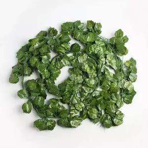 포도줄기 조화 12p 넝쿨 제비꽃 벽장식 조화잎사귀 조화장식