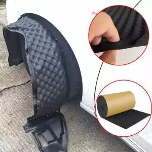 단열재 2개 25x80cm 차량용 바퀴 사운드 음향 흡수 내열 웨이브 폼 데드너 방음 코튼 절연 매트