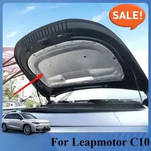 단열재 Leapmotor C10 2024 2025 프론트 엔진 후드 절연 패드 사운드 히트 코튼 방음 매트 커버 폼 방화