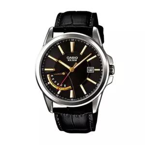 [신세계라이브쇼핑]카시오 MTP-E102L-1A 남성 아날로그 가죽 손목 시계