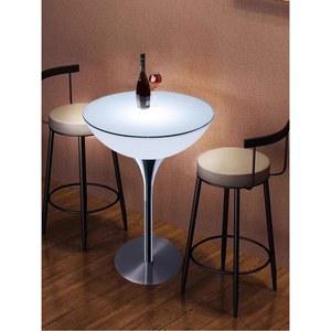 테이블 조명 탁자 유리 60X56cm 램프 레스토랑 조리대 테라스 식탁 간이 제외