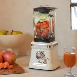 1.6L 레트로 예쁜 카페 가정용 믹서기 유리 블렌더 블랜더 업소용 글라스 과일 주스 믹서