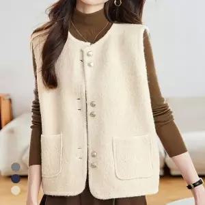 KARRA 듀얼버튼포켓베스트_A5W0868