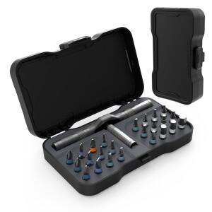 24-in-1 다기능 라쳇 드라이버 세트 멀티 마그네틱 비트 미니 수리 도구 키트 가정용