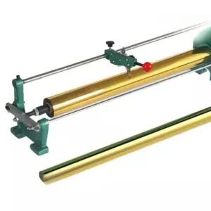 수동 롤 커팅기 호일 필름 금박지 절단기 슬리팅 재단기 시트지 모따기 종