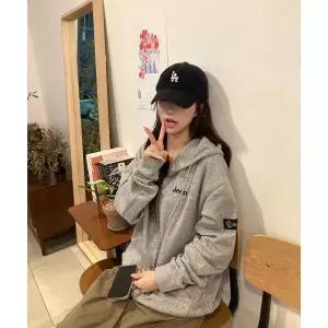 JEEP 2WAY 오버핏 스몰 지프 후드집업 (JR5TZU051MG)