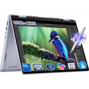 Dell Inspiron 14 7740 지문 수명 키보드 PC Win11 비즈니스 배터리 백라이트 노트북 스타일러스 2 터치스크린 in 1 FHD SSD 인텔 Pen W 14인치 코어 i7-1355U 5 16GB RAM-512GB 코파일럿 10시간