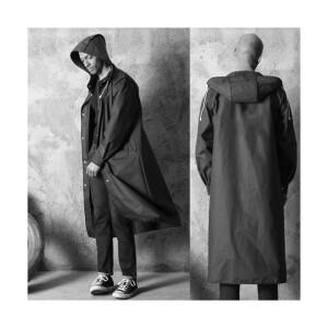 EVA재질 고급 레인코트 남녀공용 커플우비 + 보관가방