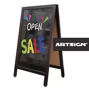 입간판 A자 광고판 대형 블랙보드이젤보드 이젤스탠드 보드판 메모판 안내판 (KYR-WFJKKW9)