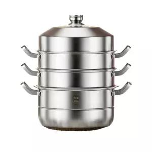 4단 인덕션 찜솥 찜기 스텐 대형 316 40cm 냄비 두꺼운 찜