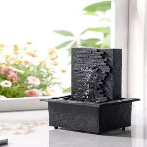 미니분수대 인공폭포 실내 인테리어 가습기 연못