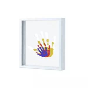 손바닥 액자 핸드프린트 diy 추억 가족 손도장