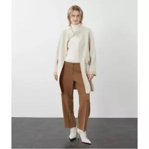 [올리비아로렌][비밀특가] 니트배색 슬림와이드 팬츠_VOPDL3W9131