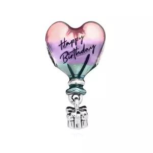 판도라 791501C01 해피 버스데이 핫 에어 벌룬 참