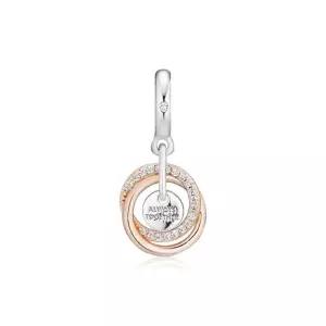 판도라 780797C01 패밀리 올웨이즈 인서클드 댕글 참