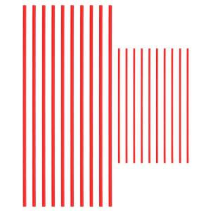 플라스틱 레드 익스텐션 보관용 스프레이 튜브, 녹 제거제 액세서리, 스프레이 캔 빨대, 20