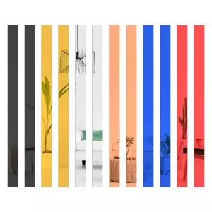 아크릴 라인 거실 장식 장식 제품 스티커 코너 침실 배경 거울