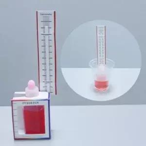 온도계의 원리실험 간이 알코올 온도계 만들기 5세트