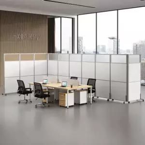 사무용 칸막이 스크린 책상용 인테리어 패널 차단막 폴딩형