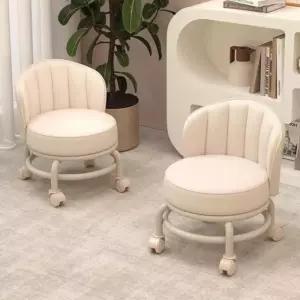 헤이이츠미 이동식 실내 바퀴 의자 거실 보조 등받이 바퀴달린의자