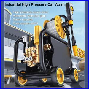 220V 고압 세탁기 자동차 세차 물총 펌프 거품 발생기 토네이도 클리너 액세서리