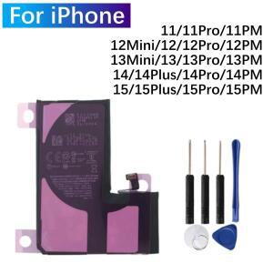 iPhone 11 11Pro Max 12 12mini 12Plus 13mini13 Pro 13 ProMax 14 15 Mini용 충전식 배터리