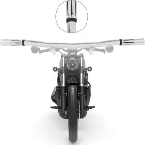 할리 데이비슨 스포츠스터 나이트스터 H1250S RH975(크롬)를 위한 킹레맥 플랫 아웃 크래시 바 엔진 가드