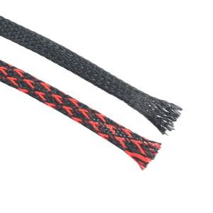 RC FPV 드론 부품용 PET 텔레스코픽 편조 호스  스네이크 스킨 네트 튜브  6mm 전동 케이블 수축 슬리브 보