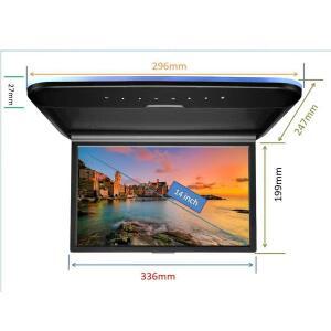 지붕 천장 모니터 화면, 멀티미디어 비디오 플레이어, 미러 링크 리모컨, 11.6 인치, 14 1160x780