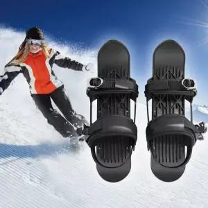 스키 플레이트 인라인스키 입문용 숏스키 묘기 미니 슈즈