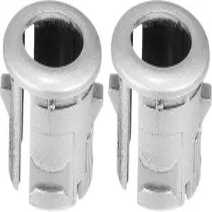 렉서스 ES350 2007에 호환되는 VekAuto 2개 주차 센서 리테이너 홀더 내구성이 뛰어난 플라스틱 실버 톤