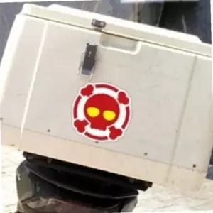 운전 안전 스티커 졸음 방지 자동차 경고 트럭 미끄럼