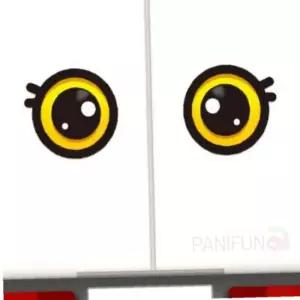 졸음 방지 차량용 반사 스티커 왕눈이 220x202mm 안전 운전