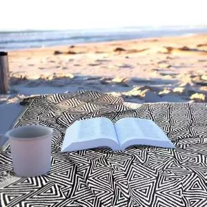 캠핑 프랙탈 블랑캣 130x180 감성담요 캠핑러그 캠핑