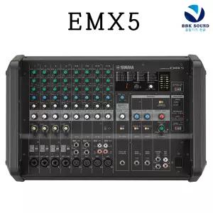 야마하 EMX5 파워드 믹서 12채널 입력 앰프내장 휴대용 YAMAHA
