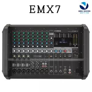 야마하 EMX7 파워드믹서 710W출력 12채널 입력 앰프내장 휴대용 YAMAHA