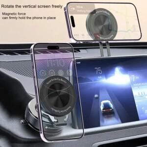 신형 진공 흡착식 차량용 핸드폰 거치대 자석 확장형 조절 가능 내비게이션 홀더 대시보드