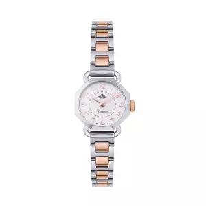 [신세계라이브쇼핑]로즈몽 RS79-04MT 앤틱 터치 로즈 콤비 여성 메탈 손목 시계