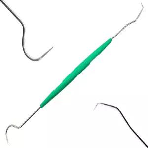 아트맨 인스트루먼트 치과용 리기터 타이 제거 도구 - 교정용 컬러 밴드 와이어 및 타이용 교정 스크레이퍼