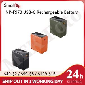 SmallRig NP-F970 USB-C 충전식 카메라 배터리 소니호환 니콘 LED 비디오 라이트 4469 4576 4577 10500mAh