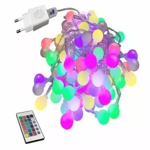 컬러 EMT683Z4 앵두전구 100구세트 캠핑조명 캠핑줄조명