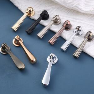 모던 심플 드롭 모바일 펜던트 실버 골드 서랍 신발 캐비닛 손잡이 레트로 복고풍 엔틱 스타일 청동 앤티크